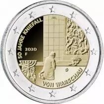 Allemagne 2 Euros Comm&eacute;mo. Allemagne 2020 - G&eacute;nuflexion de Varsovie