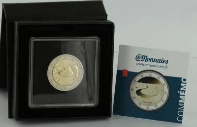 Allemagne 2 Euros Comm�mo. UNC 2025 - Saarland - Boucle de la Saar avec Coffret Sous Capsule Carr�