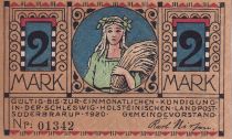 Allemagne 2 Mark - Suderbrarup- Notgeld - 1920