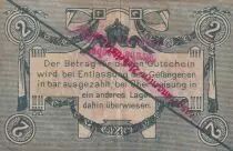 Allemagne 2 Mark - Ville de Metz - 1917