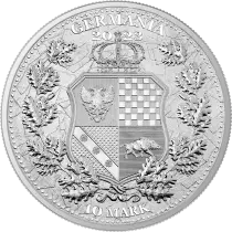Allemagne 2 ONCES BULLION ARGENT GALIA & GERMANIA 2023 - LES GRANDES FIGURES ALL&Eacute;GORIQUES