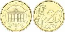 Allemagne 20 Centimes Euro - 2002 F