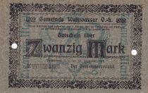 Allemagne 20 Mark - Weisswasser - 12-11-1918 - annulé