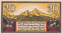 Allemagne 20 Pfennig - Berchtesgaden - Notgeld - 1920