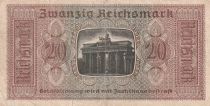 Allemagne 20 Reichsmark - Territoires occupés - Seconde Guerre mondiale - ND (1940-1945) - P.R139