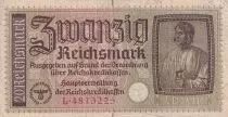 Allemagne 20 Reichsmark - Territoires occupés - Seconde Guerre mondiale - ND (1940-1945) - P.R139