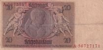 Allemagne 20 Reichsmark - Werner Von Siemens - 1929 - Série A