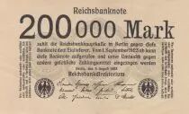 Allemagne 200 000 Mark - Reichbanknote - 1923 - SUP - P.100