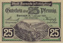 Allemagne 25 Pfennig - Berneck - Notgeld - 1921
