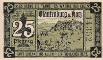 Allemagne 25 Pfennig - Blankenburg am Harz - Notgeld - 1920