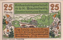 Allemagne 25 Pfennig - Braunschweig - Notgeld - 1921