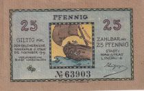 Allemagne 25 Pfennig - Lindau - Notgeld - 1919