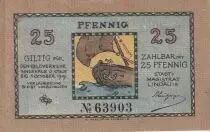 Allemagne 25 Pfennig - Lindau - Notgeld - 1919