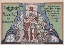 Allemagne 25 Pfennig - Neustadt i. Holstein - Notgeld - 1921