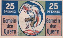 Allemagne 25 Pfennig - Quern - Notgeld - 1921