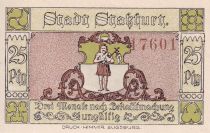 Allemagne 25 Pfennig - Stassfurt - Notgeld - 1921
