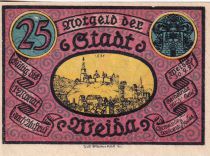 Allemagne 25 Pfennig - Weida - Notgeld - 1921