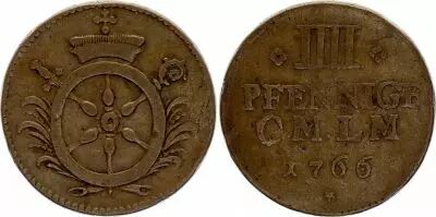 Allemagne 4 Pfennige - Emeric Joseph - 1766