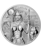 Allemagne 5 Mark - 1 OZ - Valkyries : Hildegard - 2022