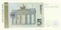 Allemagne 5 Mark - Bettina Von Arnim - 1991 - Lettre A