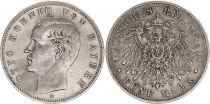 Allemagne 5 mark, Otto, Roi de Bavière - 1902 D