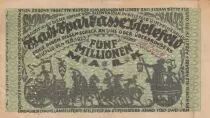 Allemagne 5 Millionen Mark - Etat de Bielefeld - 11-08-1923