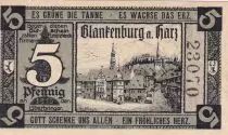 Allemagne 5 Pfennig - Blankenburg am Harz - Notgeld - 1920