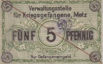 Allemagne 5 Pfennig - Ville de Metz - 1917