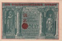 Allemagne 50 Pfennig - Allstedt - Notgeld - 1921