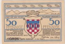 Allemagne 50 Pfennig - Bad Honnef - Notgeld - 1921