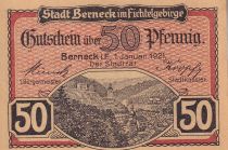 Allemagne 50 Pfennig - Berneck - Notgeld - 1921