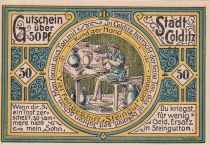 Allemagne 50 Pfennig - Colditz - Notgeld - 1921