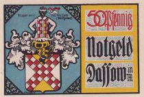 Allemagne 50 Pfennig - Dassow - Notgeld - 1921