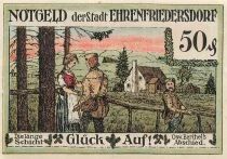 Allemagne 50 Pfennig - Ehrenfriedersdorf - 1921 - Notgeld