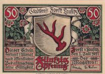 Allemagne 50 Pfennig - Forst (Lausitz) - Notgeld - 1921