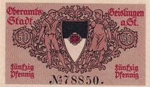Allemagne 50 Pfennig - Geislingen - Notgeld - 1918