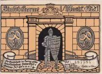 Allemagne 50 Pfennig - Herne - Notgeld - 1921