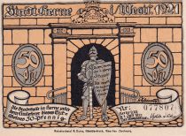 Allemagne 50 Pfennig - Herne - Notgeld - 1921