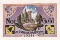 Allemagne 50 Pfennig - Lehesten - Notgeld - 1919