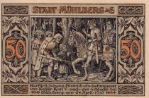 Allemagne 50 Pfennig - Mühlberg - Notgeld - 1921