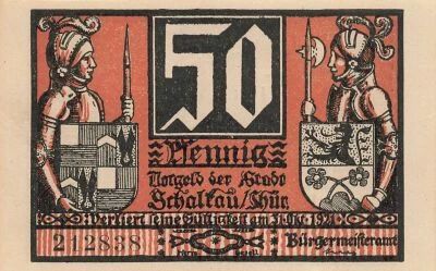 Allemagne 50 Pfennig - Schalkau - Notgeld