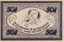 Allemagne 50 Pfennig - Stolzenau an der Weser - Notgeld - 1921