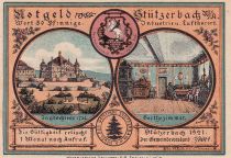 Allemagne 50 Pfennig - Stützerbach - Notgeld - 1921