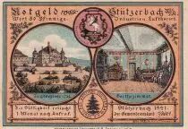 Allemagne 50 Pfennig - St&uuml;tzerbach - Notgeld - 1921