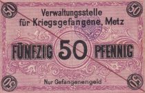 Allemagne 50 Pfennig - Ville de Metz - 1917