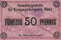 Allemagne 50 Pfennig - Ville de Metz - 1917