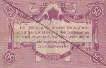 Allemagne 50 Pfennig - Ville de Metz - 1917