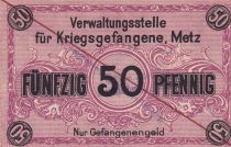 Allemagne 50 Pfennig - Ville de Metz - 1917