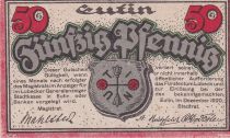 Allemagne 50 Pfenning - Eutin - Notgeld - 1921