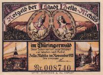 Allemagne 50 Pfenning - Zella-Mehlis - Notgeld - 1921